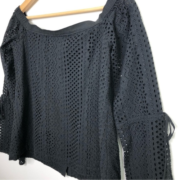 LIKELY black Bayard Allington off the shoulder blouse - Picture 4 of 12